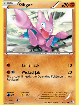 Gligar (80/149) [Black & White: Boundaries Crossed]