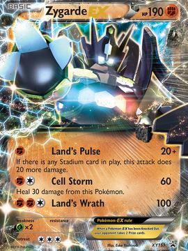 Zygarde EX (XY151) [XY: Black Star Promos]