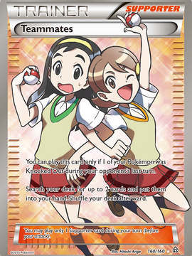 Teammates (160/160) [XY: Primal Clash]