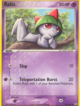 Ralts (59/108) [EX: Power Keepers]