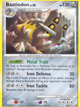 Bastiodon (20/127) [Platinum: Base Set]