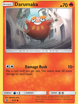 Darumaka (8/70) [Sun & Moon: Dragon Majesty]