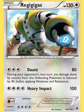 Regigigas (86/119) [XY: Phantom Forces]