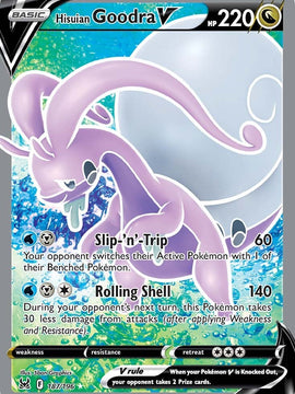 Hisuian Goodra V (187/196) [Sword & Shield: Lost Origin]