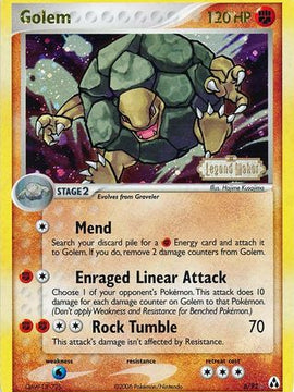 Golem (6/92) (Stamped) [EX: Legend Maker]