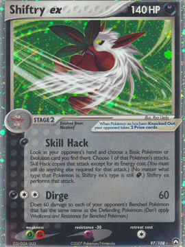 Shiftry ex (97/108) [EX: Power Keepers]