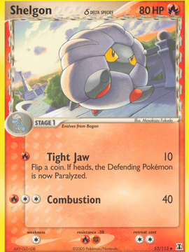 Shelgon (53/113) (Delta Species) [EX: Delta Species]