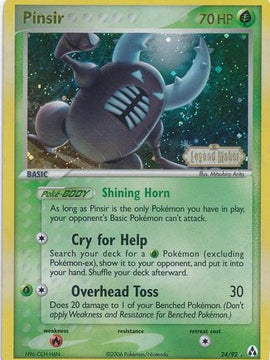 Pinsir (24/92) (Stamped) [EX: Legend Maker]