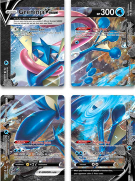 Greninja V-Union (Set of 4) [Sword & Shield: Black Star Promos]
