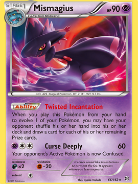 Mismagius (66/162) [XY: BREAKthrough]