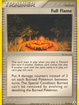 Full Flame (74/92) [EX: Legend Maker]