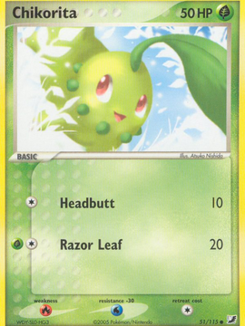 Chikorita (51/115) [EX: Unseen Forces]
