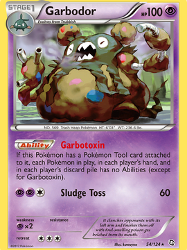 Garbodor (54/124) [Black & White: Dragons Exalted]