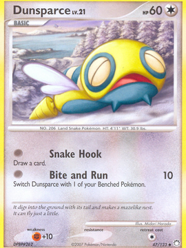 Dunsparce (47/123) [Diamond & Pearl: Mysterious Treasures]