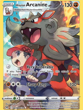 Hisuian Arcanine (TG08/TG30) [Sword & Shield: Lost Origin]