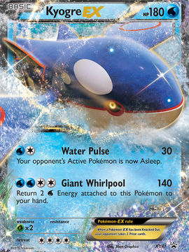 Kyogre EX (XY41) [XY: Black Star Promos]