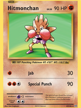 Hitmonchan (62/108) [XY: Evolutions]