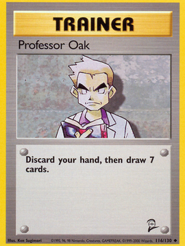 Professor Oak (116/130) [Base Set 2]