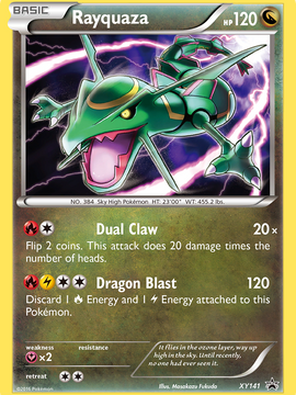 Rayquaza (XY141) [XY: Black Star Promos]