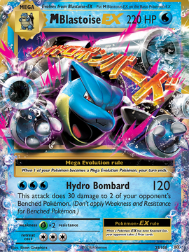 M Blastoise EX (22/108) [XY: Evolutions]