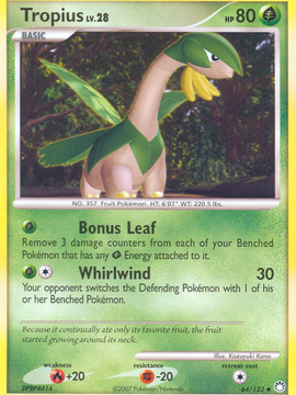 Tropius (64/123) [Diamond & Pearl: Mysterious Treasures]