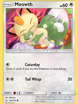 Meowth (147/214) [Sun & Moon: Unbroken Bonds]