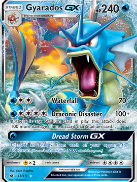 Gyarados GX (18/111) [Sun & Moon: Crimson Invasion]