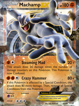 Machamp EX (37/98) [XY: Ancient Origins]