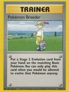 Pokemon Breeder (76/102) [Base Set Unlimited]