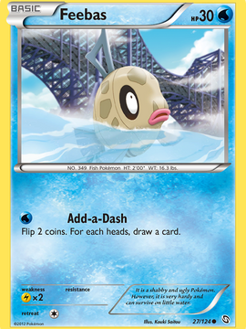 Feebas (27/124) [Black & White: Dragons Exalted]