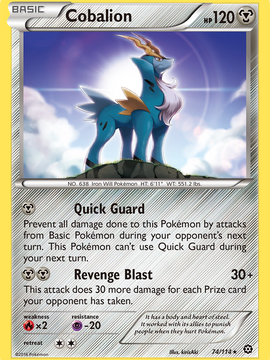 Cobalion (74/114) [XY: Steam Siege]