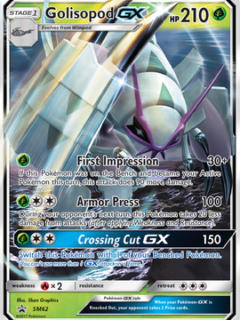 Golisopod GX (SM62) [Sun & Moon: Black Star Promos]