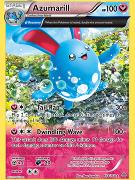 Azumarill (104/160) [XY: Primal Clash]