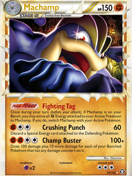 Machamp (95/102) [HeartGold & SoulSilver: Triumphant]
