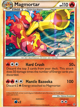 Magmortar (2/95) [HeartGold & SoulSilver: Unleashed]