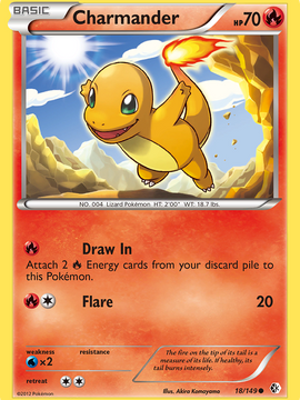 Charmander (18/149) [Black & White: Boundaries Crossed]
