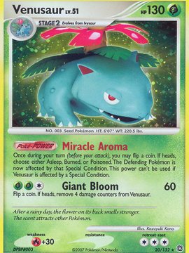 Venusaur (20/132) [Diamond & Pearl: Secret Wonders]