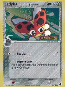Ledyba (53/101) (Delta Species) (Stamped) [EX: Dragon Frontiers]