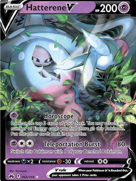Hatterene V (065/159) [Sword & Shield: Crown Zenith]