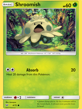 Shroomish (4/73) [Sun & Moon: Shining Legends]