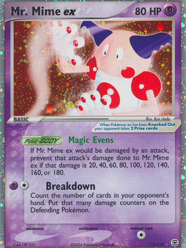 Mr. Mime ex (111/112) [EX: FireRed & LeafGreen]