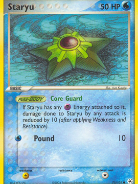 Staryu (75/101) [EX: Hidden Legends]