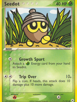 Seedot (71/101) [EX: Hidden Legends]