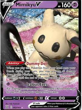 Mimikyu V (062/163) [Sword & Shield: Battle Styles]