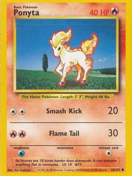 Ponyta (60/102) [Base Set Unlimited]