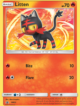 Litten (SM23) [Sun & Moon: Black Star Promos]