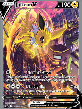 Jolteon V (SWSH183) [Sword & Shield: Black Star Promos]