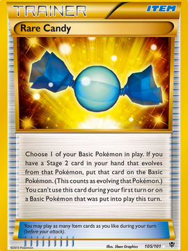 Rare Candy (105/101) [Black & White: Plasma Blast]