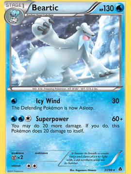 Beartic (31/98) [Black & White: Emerging Powers]