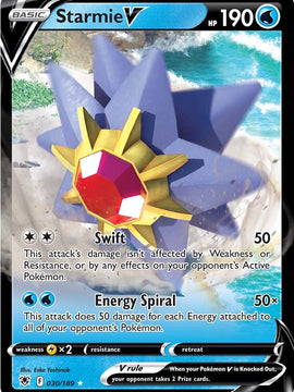 Starmie V (030/189) [Sword & Shield: Astral Radiance]